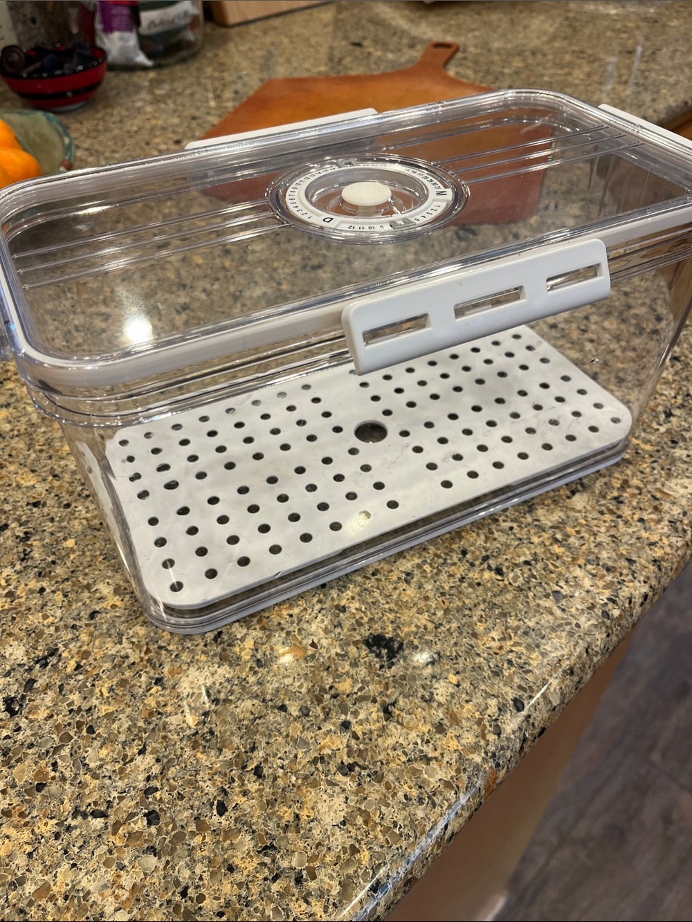 Amazon Clear Bread Box Storage Container BPA free - perfect for breads